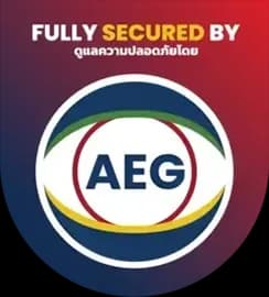 AEG fully secured by badge